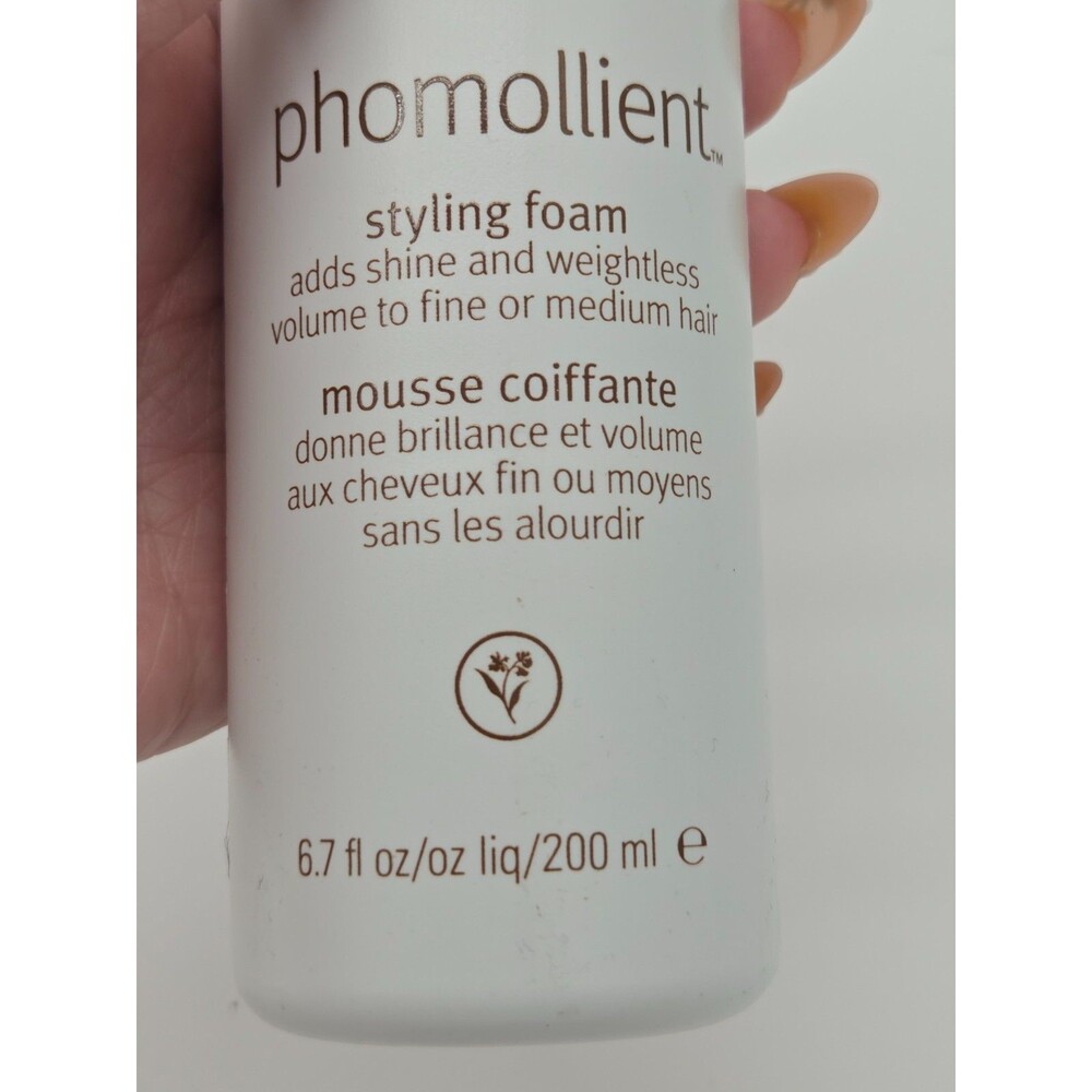 Aveda Phomollient Weightless Shine Styling Foam 6.7oz 200mL NEW - Picture 3 of 8